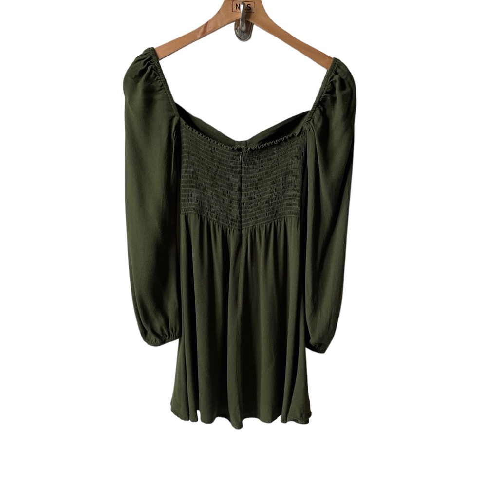 NEW Reformation green Mochi dress size 0 - Picture 7 of 10